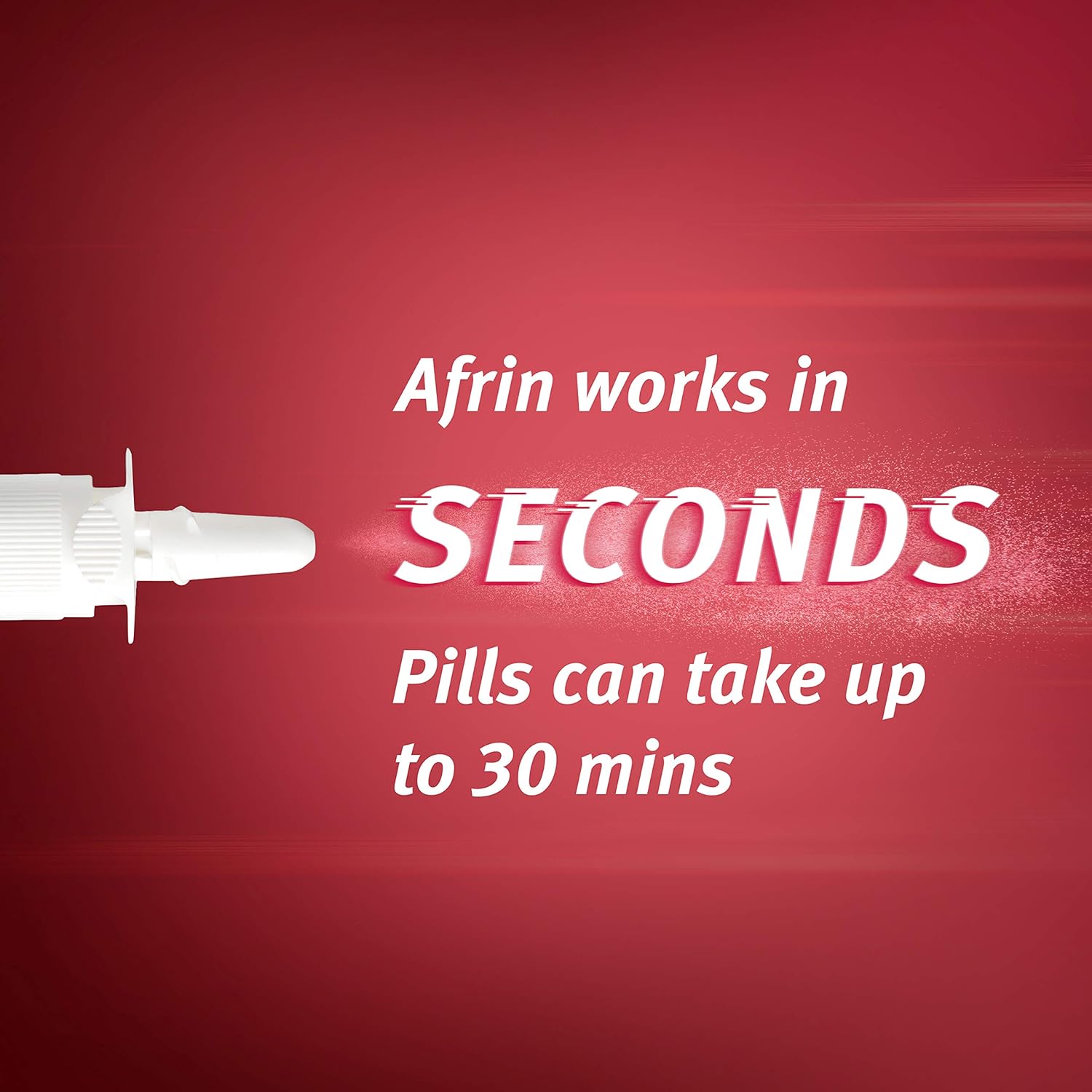 Afrin No Drip Extra Moisturizing 12 Hour Nasal Congestion Relief Pump Mist - 15 mL: Health & Personal Care