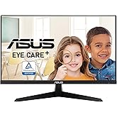 ASUS VY249HE 23.8” Eye Care Monitor, 1080P Full HD, 75Hz, IPS, Adaptive-Sync/Sync, Eye Care Plus, Color Augmentation, Rest Re