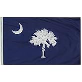 Annin Flagmakers South Carolina State Flag USA-Made to Official State Design Specifications, 3 x 5 Feet (Model 144860)