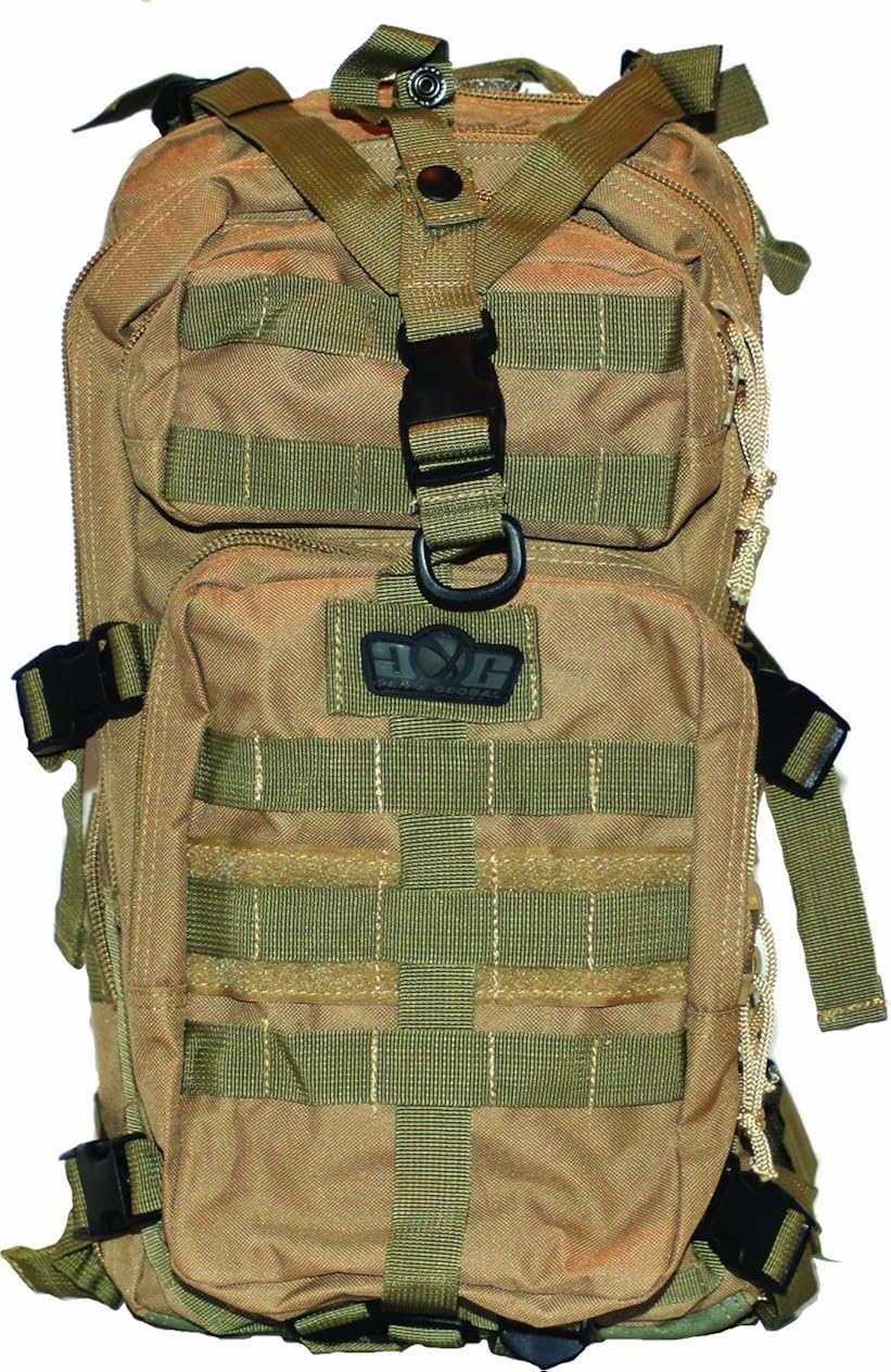 GXG Mini Tactical Backpacks for Paintball or Airsoft (Tan) Clothing