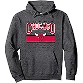 NBA Official Chicago Bulls Up Top Hark Pullover Hoodie