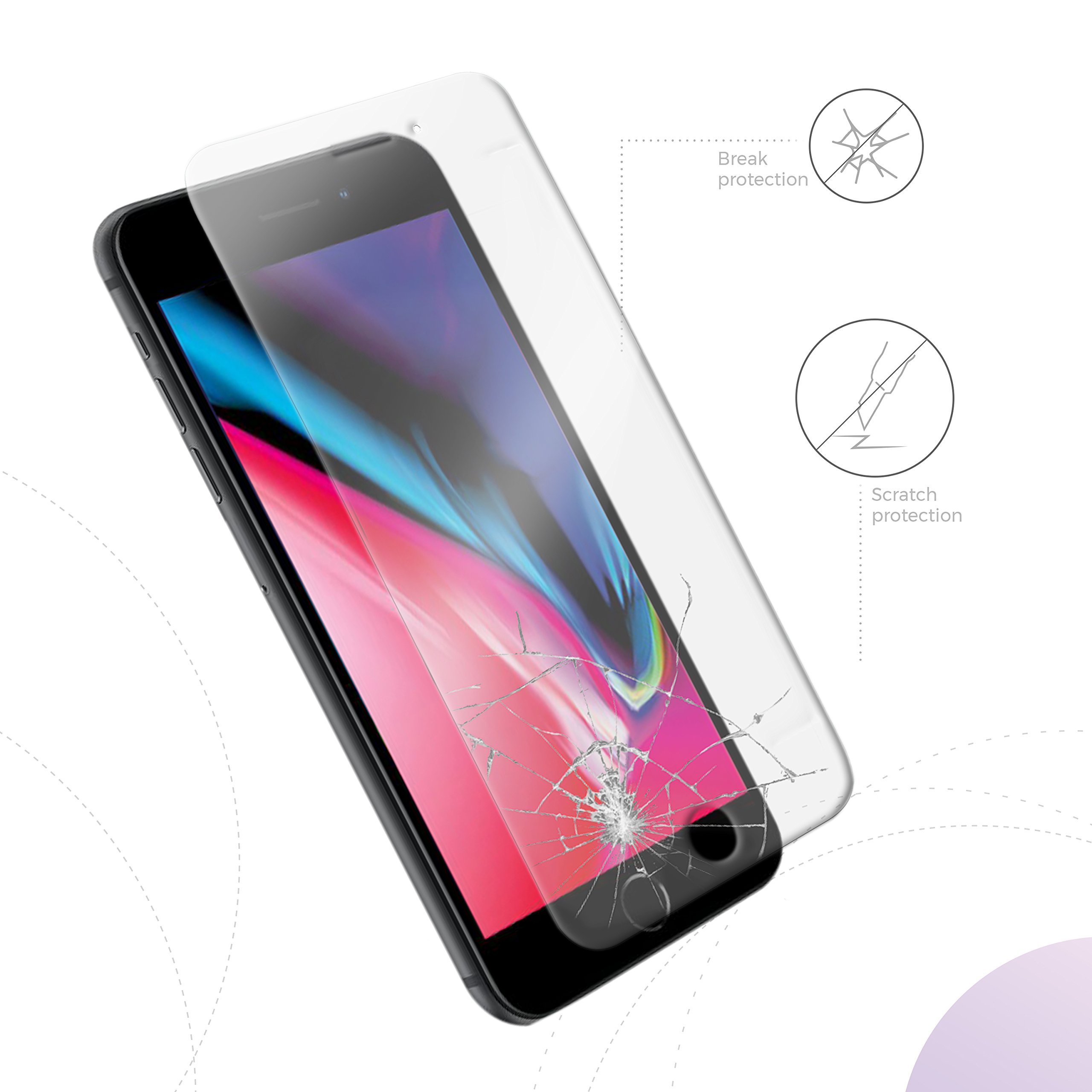 simplecase tempered glass suitable for Apple iPad