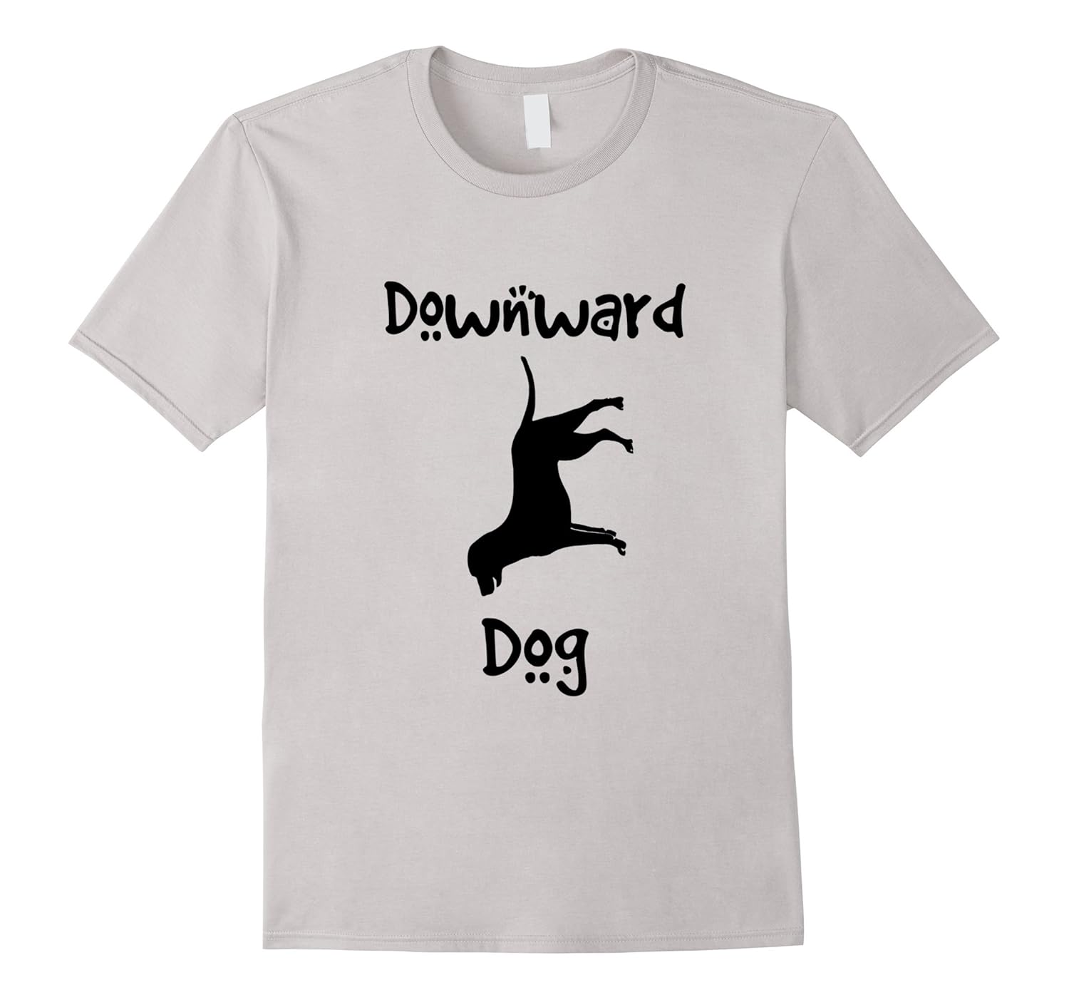 Cute Downward Dog Yoga Tee Shirt
