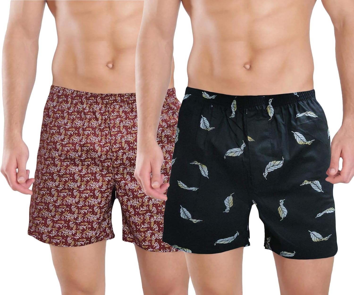 Buy Men Boxer Shorts (Pack of 2) at Amazon.in