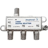 Amphenol 3-Way Digital Splitter MoCA 2.0 ABS313H