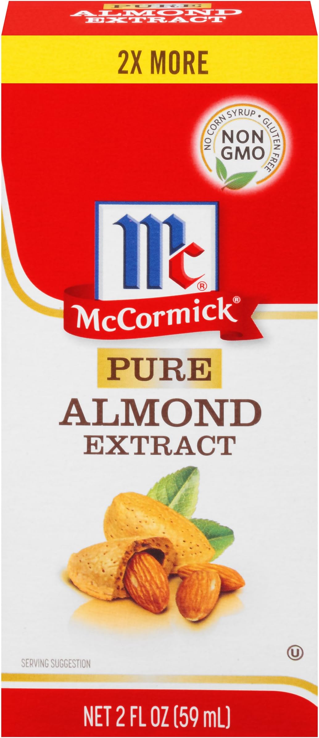 McCormick Pure Almond Extract, 2 OZ (Pack of 3)