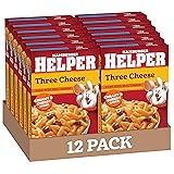 Hamburger Helper Pasta Three Cheese, 6 Ounces, 12