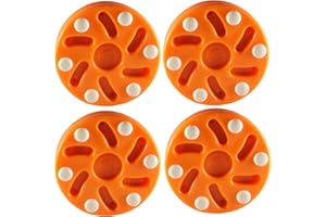 TronX Official Inline Roller Hockey Pucks 4 Pack