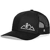 HAKA Wilderness Trucker Hat for Men & Women, Outdoor Adjustable Baseball Hat, Mesh Snapback, Comfort-fit Sweatband, Golf Hat
