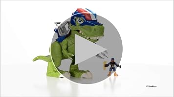 playskool heroes chomp squad troopersaurus and bobby badge