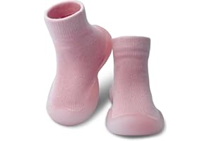 Dookeh Baby Shoes Boys Girls First Walking Shoes Non Slip Soft Sole Sneakers Toddler Infant Babygirl Sock Shoes