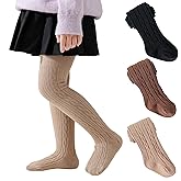 Jormatt Baby Girl Tights Cable Knit Toddler Tights Cotton Winter Leggings Stockings Pantyhose for Newborn Infant