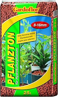 Gardoflor 25 Liter Pflanzton Blähton Körnung 8-16 mm Kultursubstrat Hydrokultur
