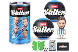 FIFA World Cup 2026™ Ballers Series 1 2 Pack by ZURU – Official Licensed Product Surprise Unboxing Soccer Collectible Sports Toy for Boys, Ages 3+