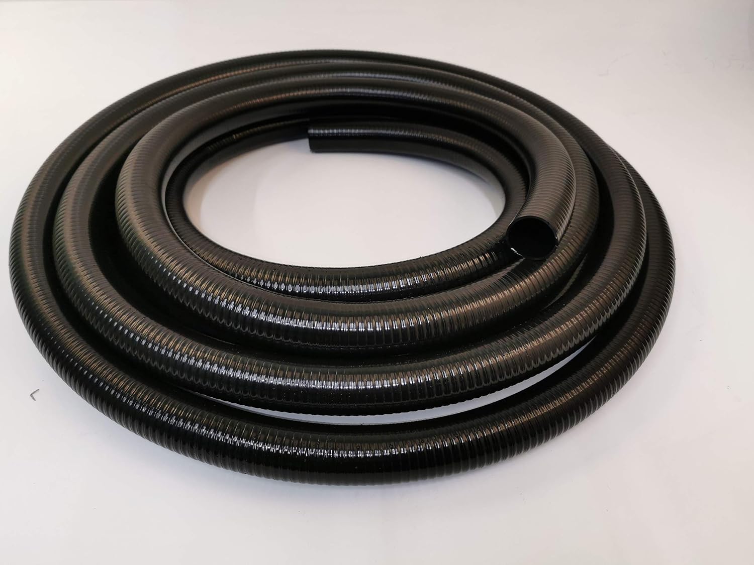 HeRo24 Professional Pond Hose 38 mm Top Quality 10 m Glueable PVC V Type, Black - Image 3