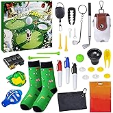 Advent Calendar 2025 Golf Set for Adult Men Boy Golf Sport Accessories and Decorations Christmas Countdown Gifts for Husband Father Dad Boyfriend Women Teen Boys and Girls
