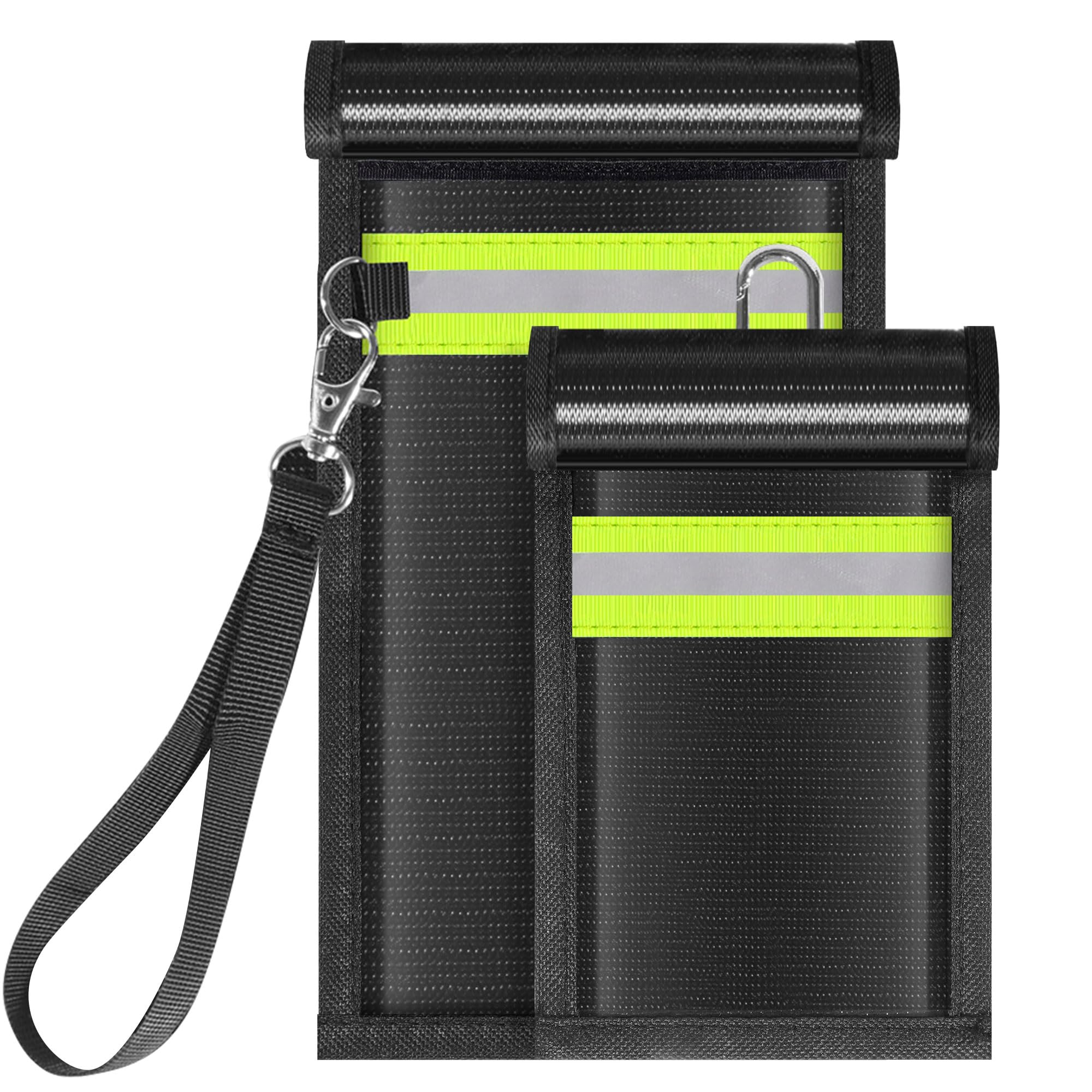 Lulrsay 2 Pack Faraday Bags,Portable Faraday Key