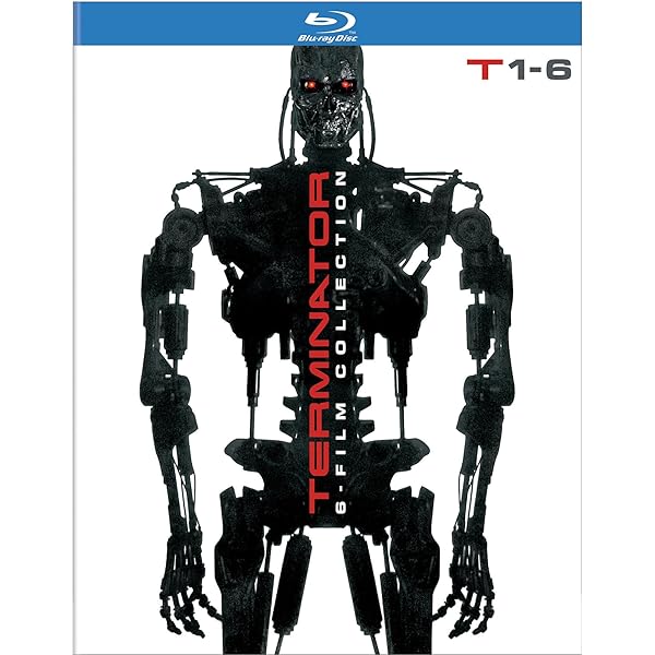THE TERMINATOR DVD BOX SET! ALL 4 MOVIES ON DVD