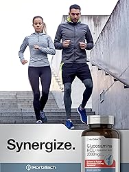 Horbäach Glucosamine HCL | with Hyaluronic Acid