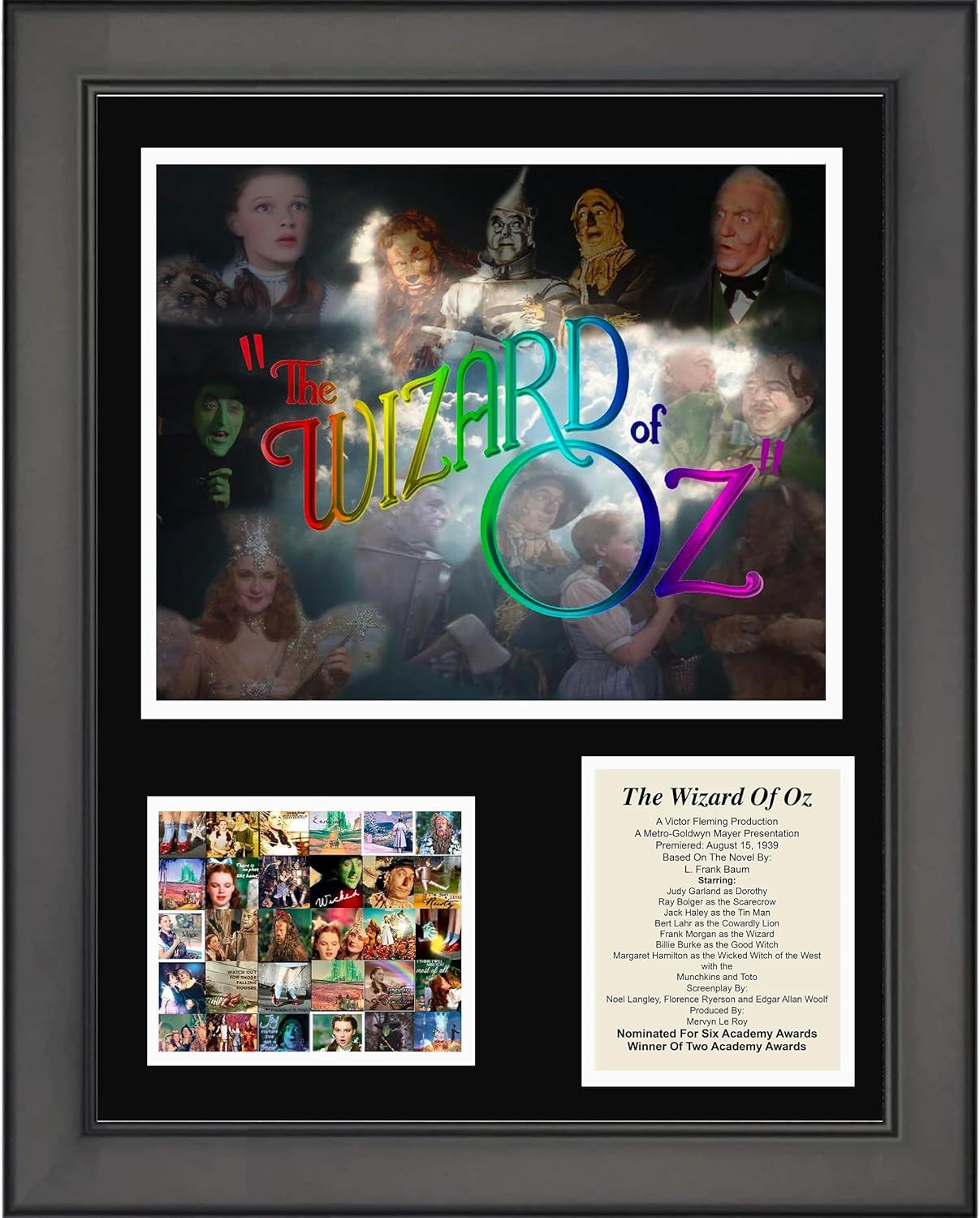 Photographs - Framed The Wizard of Oz Movie 12