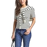 Derek Lam 10 Crosby Womens Twain Short Sleeve Pre Styled Sweater