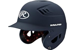 Rawlings | R16 Velo Baseball Batting Helmet | Matte | JR & SR Sizes | Multiple Colors
