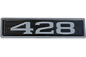 DANIEL CARPENTER REPRODUCTIONS 428 Chrome Plated Hood Scoop Emblems - Pair