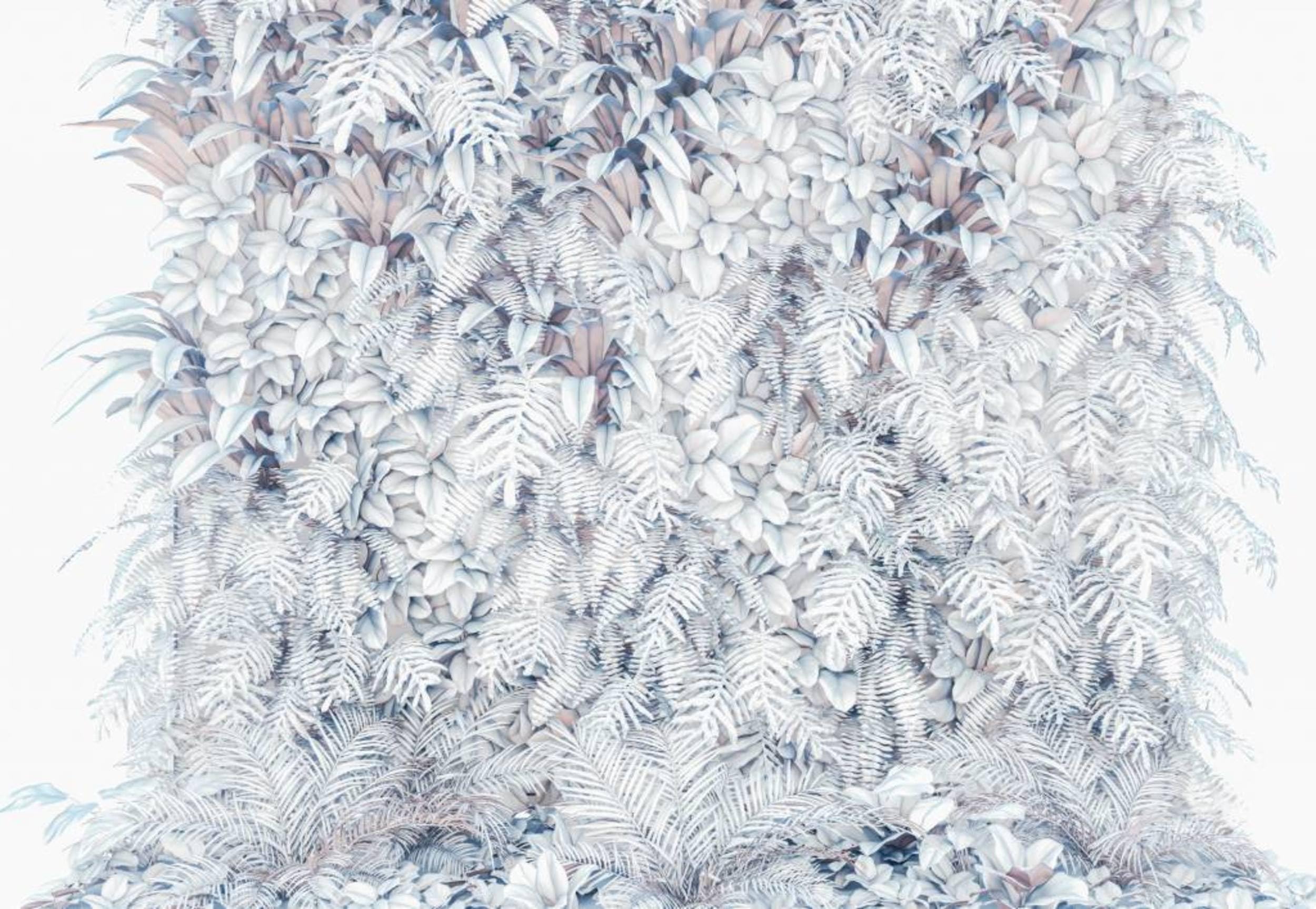 Komar Photo Wallpaper Paper Vertical 8/878 Garden, Size: 368 x 254 cm (W x H), 8 Pieces, with Paste, Made in Germany, Bunt