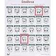 EmoVerse Magnet Feeling Chart with Bible Verse Guide, 14.5"x11.4", Emotions Chart for Kids and Adults, 30 Different Feelings