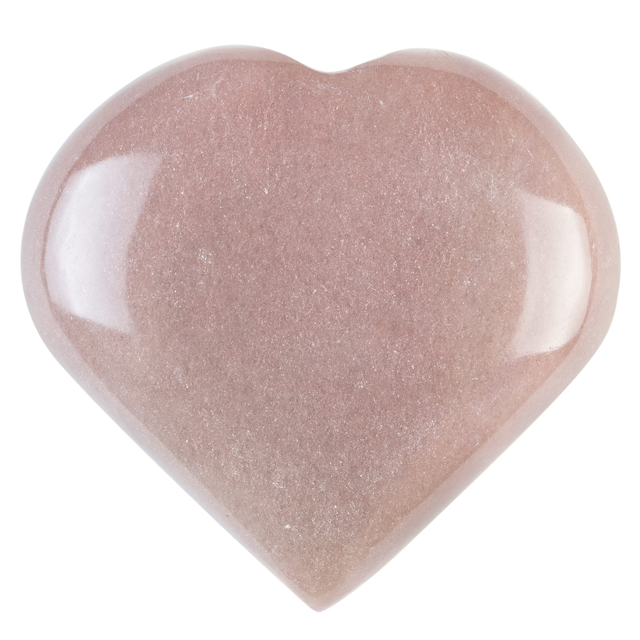 Crocon® 50mm Pink Agate Heart stone Big Heart Shape Puff Stones Set 450+ Carats Pocket Crystal Healing Tumble Collection Palm Worry Stone Good Luck Charm Meditation Gift Craft Home Decor — image 1