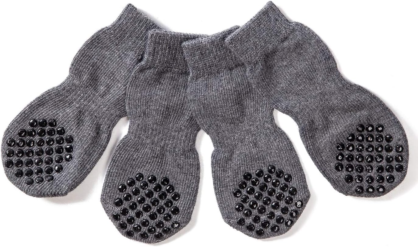 Calzini Antiscivolo Per Cani Taglia S - Caldi E Divertenti Con Stampa Anatra - Foto 2