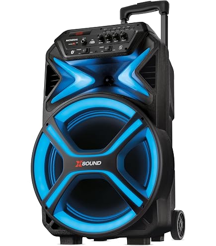 Caixa de Som Pulse Burst 2 600W RMS 12POL BT/AUX/USB - SP408