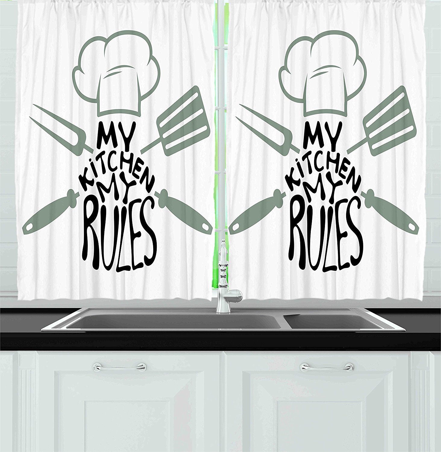 Best chef kitchen curtains
