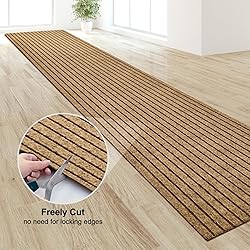 BESTVUE 2' x 80' Runner Rugs with Rubber