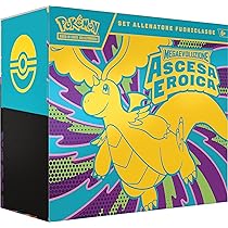 Pokémon: set Allenatore Fuoriclasse dell’espansione Megaevoluzione – Ascesa Eroica del GCC Pokémon (una carta promozionale a figura intera, nove buste di espansione e accessori premium)