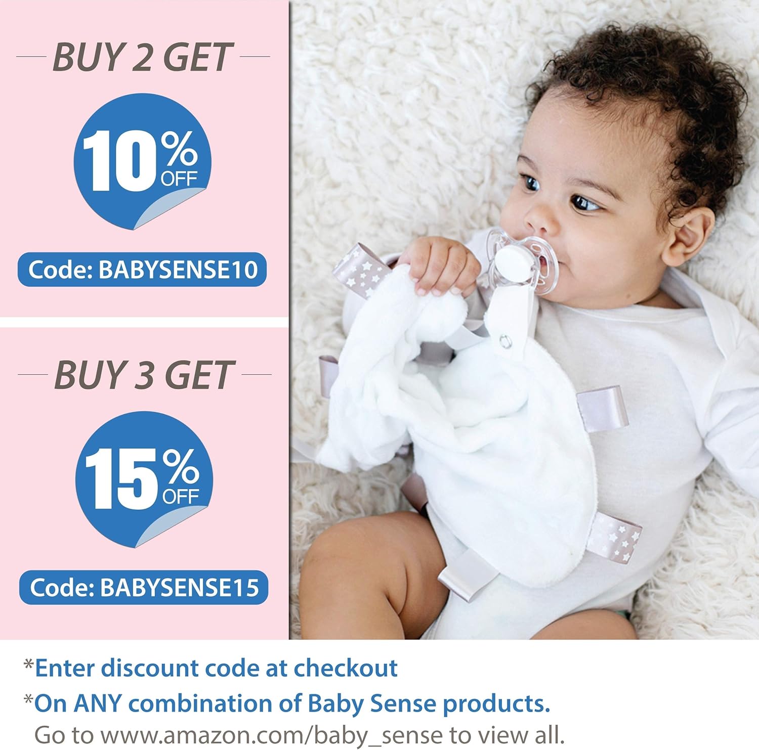 baby sense taglet security blanket