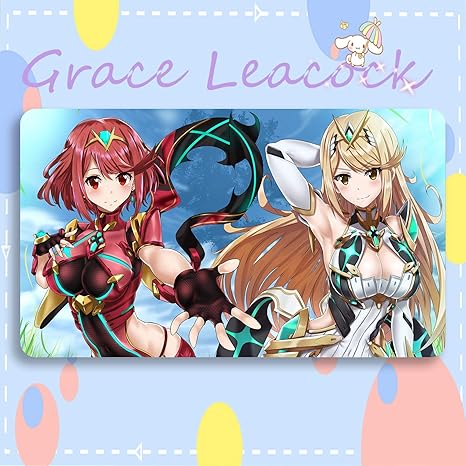 Amazon Graceleacock カードゲームプレイマット 遊戯王 プレイマット ゼノブレイド 2 ホムラ ヒカリ アニメグッズ Tcg万能 収納ケース付き アニメ 萌え カード枠なし 60cm 35cm 0 5cm トレカ 通販