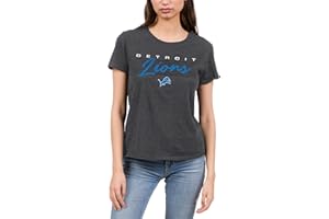 Junk Food x NFL - Retro Script Lines - Officially Licensed Women's Short Sleeve Fan T-Shirt