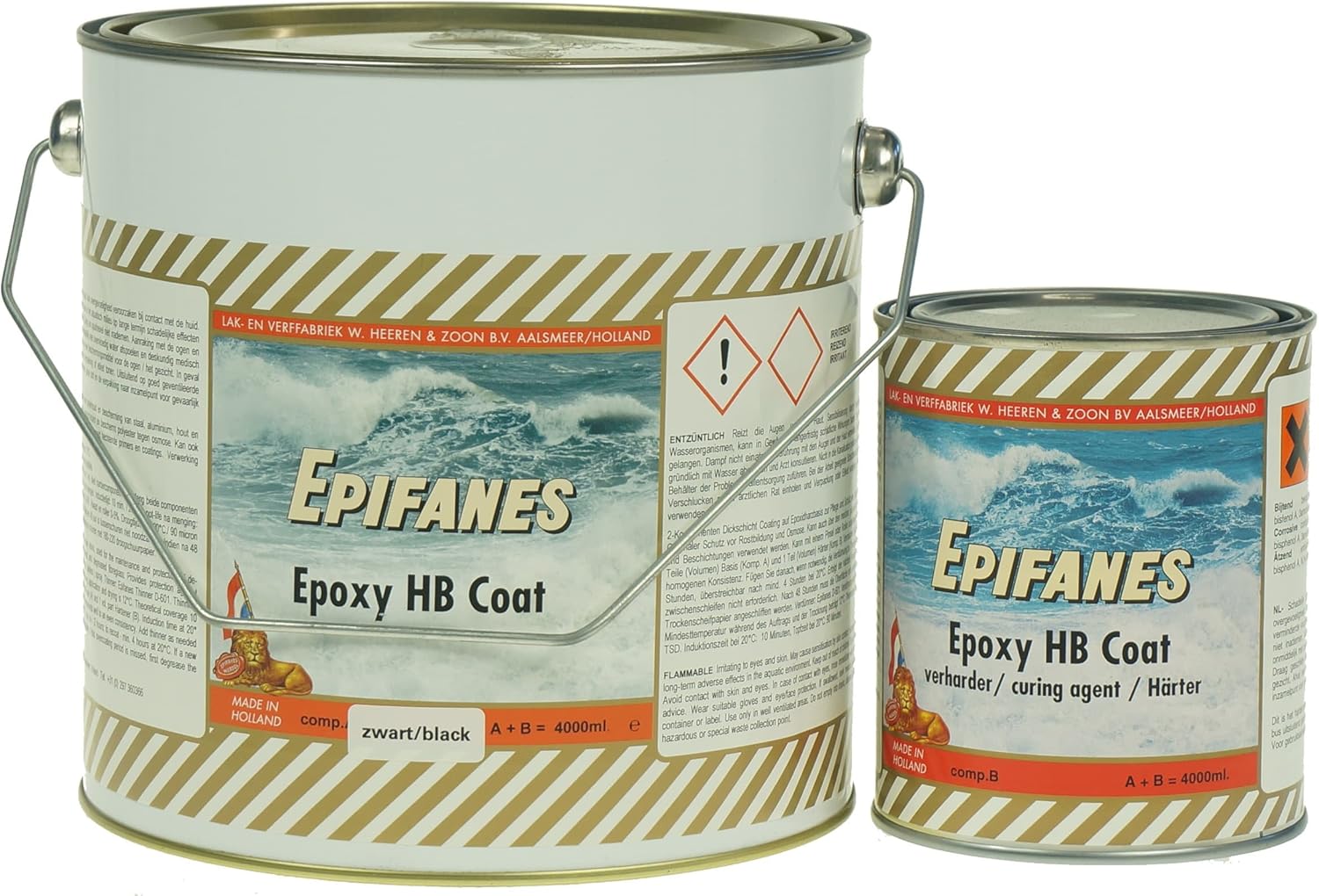 EPIFANES EpoxyGrundierung HB Coat, lösungmittelarmer ZweiKomponenten