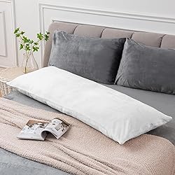 BEDELITE Body Pillow Cover with Zipper