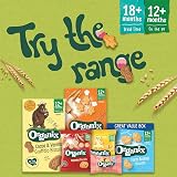 Organix Cocoa & Vanilla Gruffalo Biscuits Organic Toddler Snacks 12m+ 5x20g 3 view 4