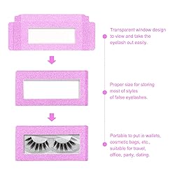 20 Pieces Soft Paper Lash Boxes Set, Eyelashes