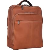 Kenneth Cole REACTION Colombian Leather 16" Manhattan Slim Laptop Travel Backpack