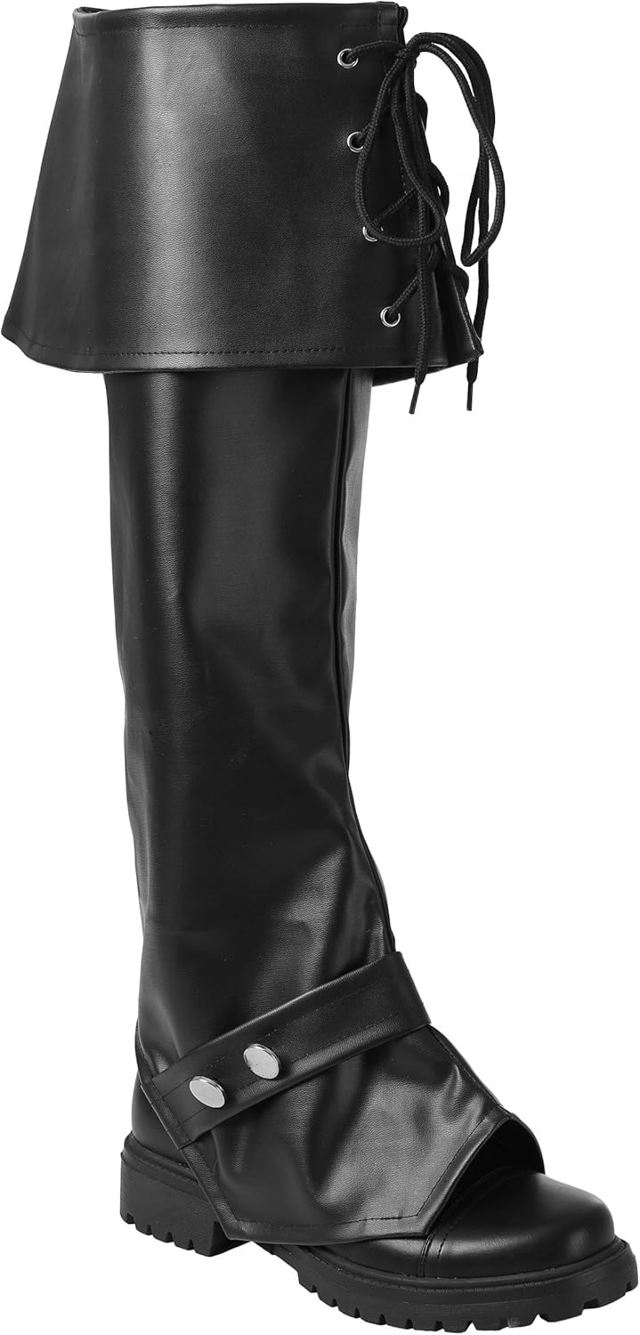 white vinyl boot covers