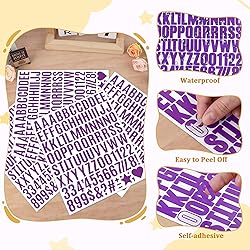1470 Letter Stickers 15 Sheets Alphabet Stickers