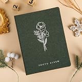 Lanpn Photo Album 3.5x5 50 Pics Twin Pack Linen Green 9x13cm Top Loading view 5