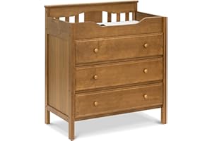 Davinci Jayden 3-Drawer Changer Dresser in Chestnut, GREENGUARD Gold and FSC® Certified