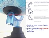 EXERZ Illuminated Globe 21cm - Battery-Only, Constellation Map Night Light view 7