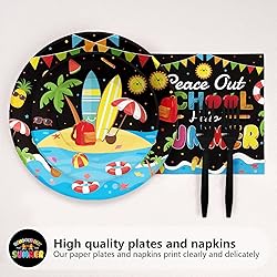 96 Pcs School's Out for The Summer Decorations