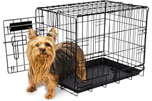 Aspen Pet 21941 Wire Home Training Dog Kennel, 19" W x 11" D x 13" H